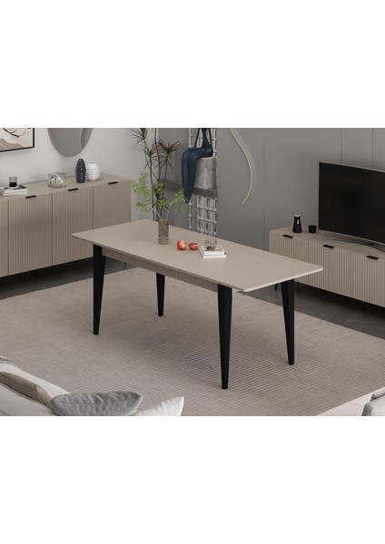 Kale Plus Açılır Yemek Masası Kumtaşı/kumtaşı