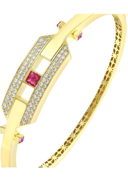 Tasarım Altın Kelepçe - 14K indirimleri