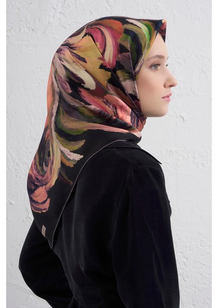 Twill Ipek Eşarp 9423D modelleri