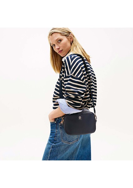 Kadın Lacivert Omuz Çantası (AW0AW17702-DW6)