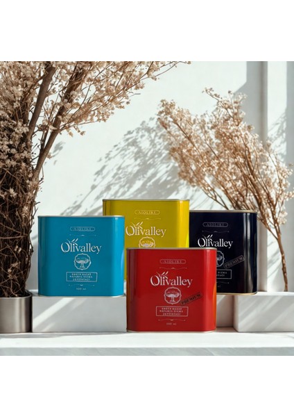 2024/25 Yeni Hasat - 2 Premium / 2 Soğuk Sıkım Naturel Sızma Zeytinyağı 4X500 ml indirimleri