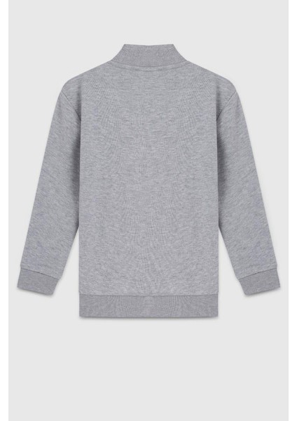 Erkek Çocuk BNT-B23351SWEATSHIRT Gri Melanj fiyatları
