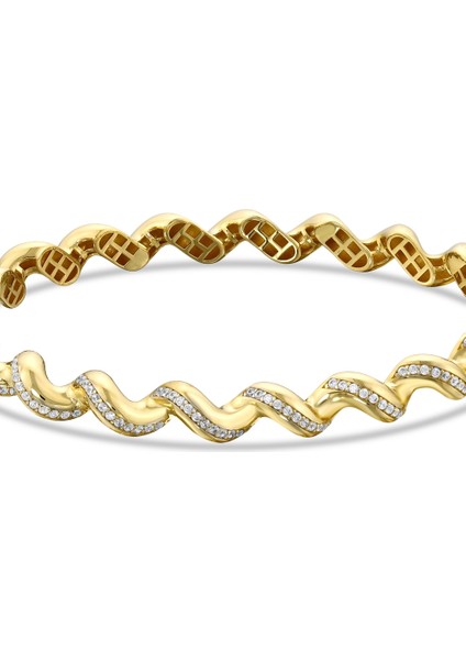 Tasarım Altın Kelepçe - 14K fırsatları