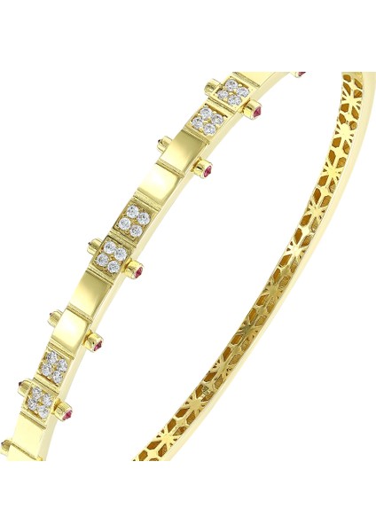 Tasarım Altın Kelepçe - 14K indirimleri