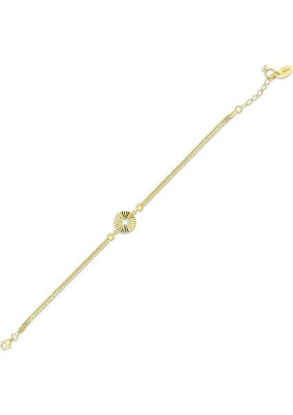 Altın Tasarım Bileklik - 14K