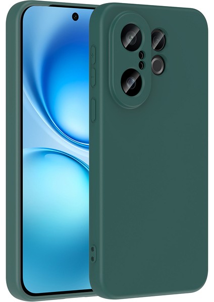 Vivo X200 Fe 5g Kılıf Mxsp Mara Lansman Kapak - Koyu Yeşil