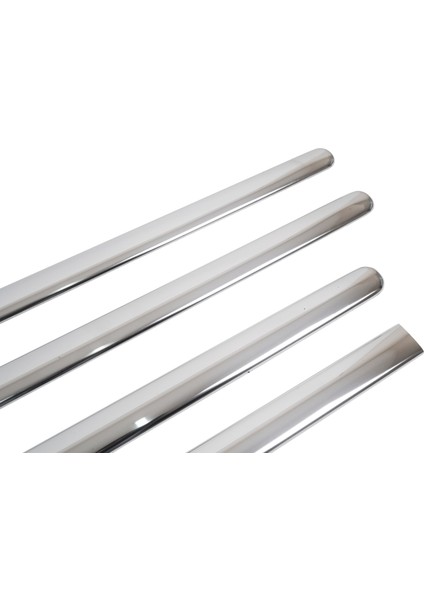 Volkswagen Caddy 2003-2014 Krom Yan Kapı Çıtası 4 Prç. Paslanmaz Çelik