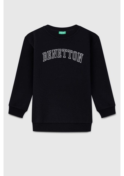 Erkek Çocuk BNT-B23342 Sweatshirt Siyah