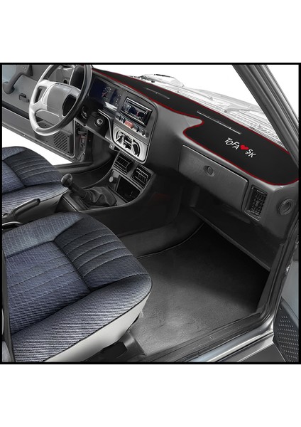 Tofaş Doğan Slx Uyumlu Yüksek Göğüs Torpido Kaplama Halısı Örtüsü indirimleri