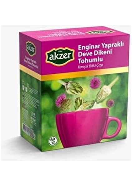 Enginarlı Deve Dikeni Tohum Çayı 60'lı Ferahlatıcı Lezzet ve Sağlıklı Yaşam Tercihi fiyatları
