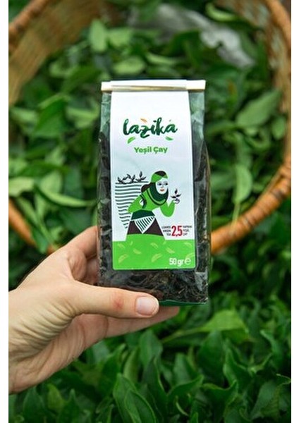 Uzun Yaprak Yeşil Çay 50 gr Doğal ve Katkısız Ferahlatıcı Lezzet indirimleri