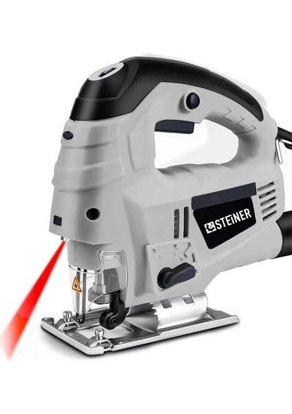 Alman 4600 W Lazerli Sjs Metal Şanzuman 6 Kademe Devirli Pandül Ayarlı Dekupaj Testere Makin