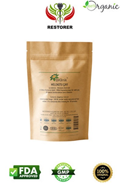 Melek Otu Bitki Çayı 1 Adet Vitamin ve Mineral Zengin Enerji Desteği indirimleri