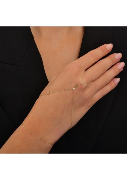 Altın Şahmeran Bileklik - 14K modelleri