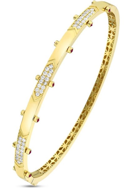 Altın Tasarım Kelepçe - 14K fiyatları