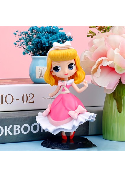 Uyuyan Güzel Prenses Aurora Anime Karakter Figür Oyuncak Dekoratif Biblo Bebek 15 cm Genç Odası Süsü