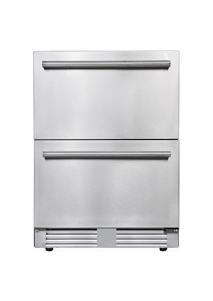 Tezgahaltı Çift Kapılı Çekmeceli Buzdolabı Soğutucu RE2T136A