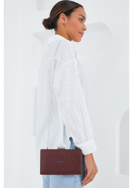 Evci Armine Kadın Parlak Abiye Clutch Çanta fırsatları