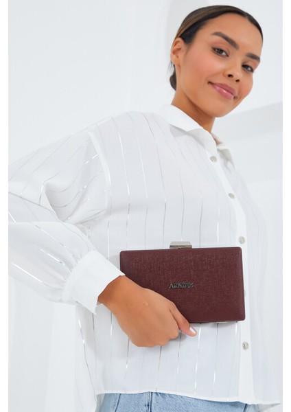 Evci Armine Kadın Parlak Abiye Clutch Çanta indirimleri