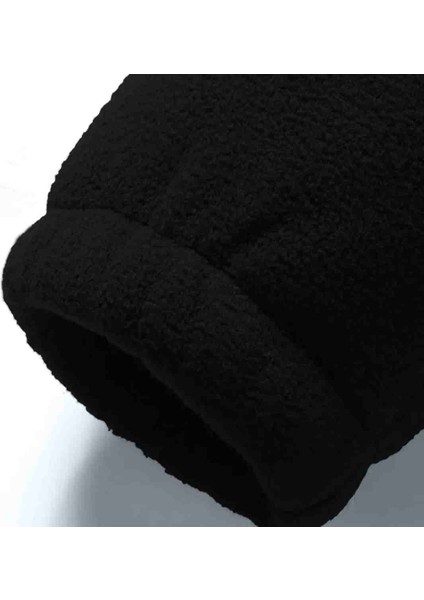 Fermuarlı Siyah Termal Premium Polar Ceket modelleri