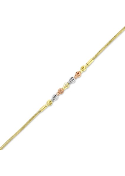 Altın Tasarım Bileklik - 14K fiyatları