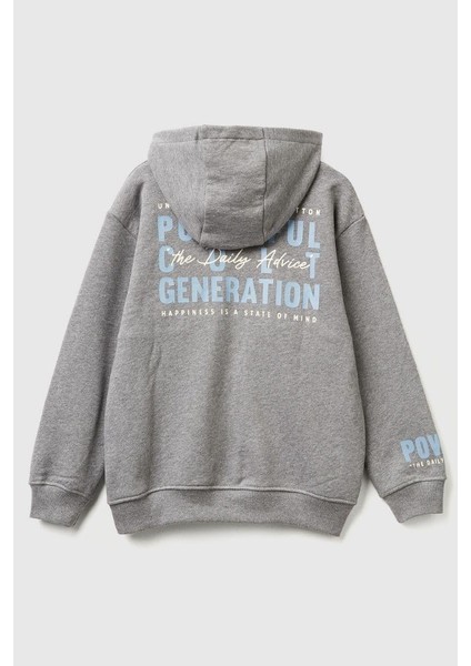 Erkek Çocuk 3J68C505G-25K Sweatshirt Gri Melanj fiyatları