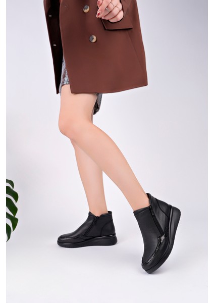 Kadın Siyah Anatomik Taban Bot modelleri