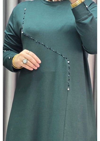 Kadın Tesettür Giyim Büyük Beden Mihra Pantolonlu Ikili Takım modelleri