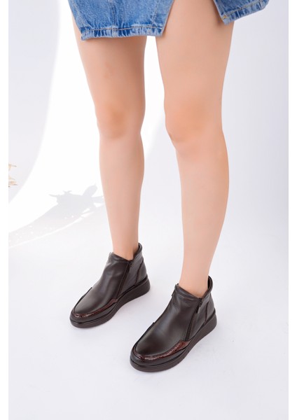 Kadın Kahve Anatomik Taban Bot modelleri