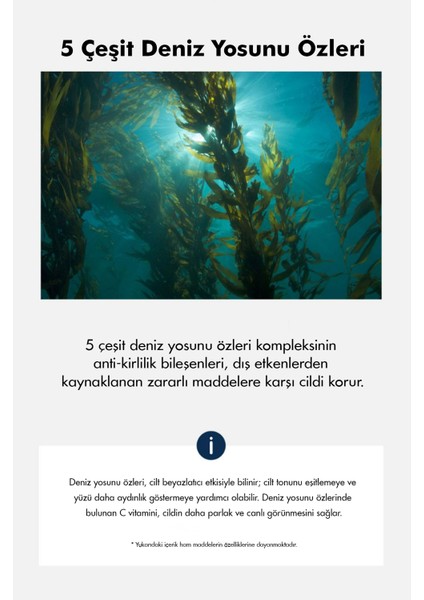 Deniz Kolajenli Anti-Aging ve Yoğun Nem Bakımı Kağıt Maske indirimleri