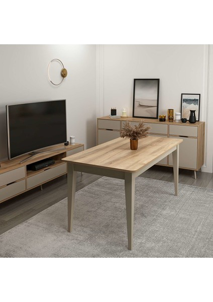 Elina Açılır Yemek Masası - Dore/kumtaşı modelleri