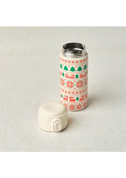 New Year Yılbaşı Snow Çelik Sızdırmaz Termos 350 ml fiyatları