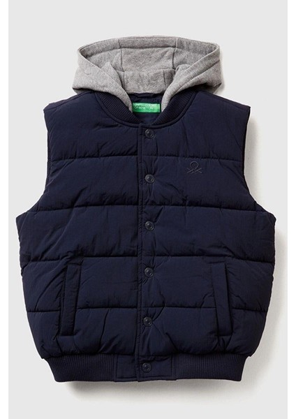 Erkek Çocuk BNT-2IGGCJ012-25K Puffer Yelek Lacivert