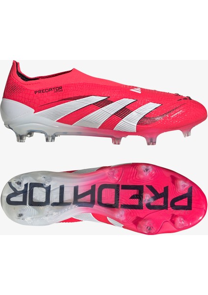 Predator Elite Erkek Kırmızı Çim Saha Kramponu.-