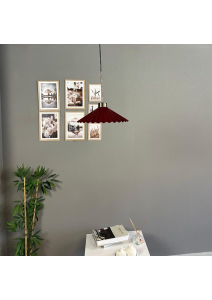 Avilla Vişne Çürüğü Metal Tekli Avize Ince Eskitme Başlık Rustik Mutfak Modern Sarkıt Aydınlatma fırsatları