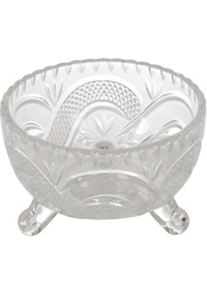 Tekli Arizona Ayaklı Cam Kase ROYALEKS-70248