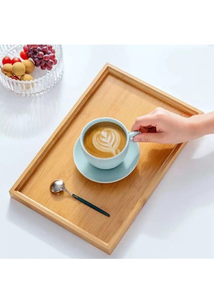 Bambu Çok Amaçlı Düzenleyici Sunum Tepsisi (33 cm x 22 Cm) ROYALEKS-81287 modelleri