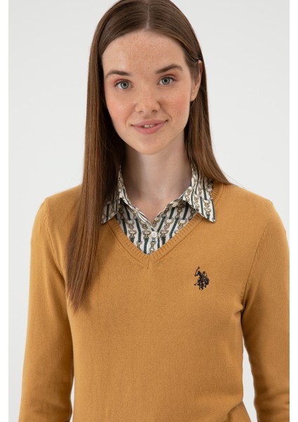 Kadın Camel Kazak /triko 50313590-VR015 fiyatları