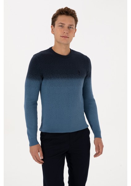 Erkek Lacivert Kazak /triko 50307871-VR033 modelleri