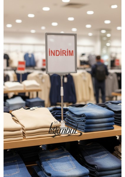 3 Adet Gri Beyaz A4 Ayaklı Fıyat Etiketi Çerçeveli Fıyat Etiketi Eşek Askılık Etiketi fiyatları