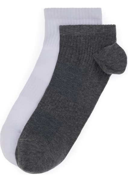Erkek Gri Melanj Çorap 50304242-VR086