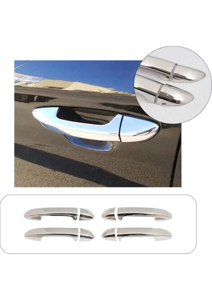 Volkswagen Passat B6 2005-2010 Arası Krom Kapı Kolu P. Çelik