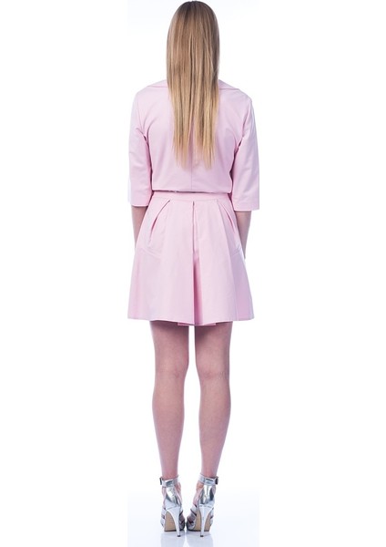 Pileli Mini Etek Açık Pembe Y1515077_039 fiyatları
