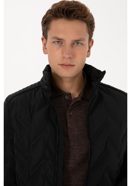 Erkek Siyah Mont 50310209-VR046 fiyatları