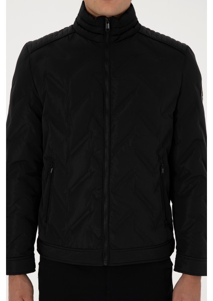 Erkek Siyah Mont 50310209-VR046