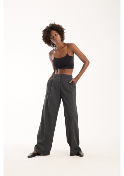 Iki Pile Palazzo Pantolon