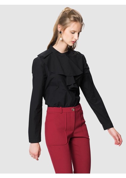 Kadın Siyah Bluz-K1813023-001 modelleri