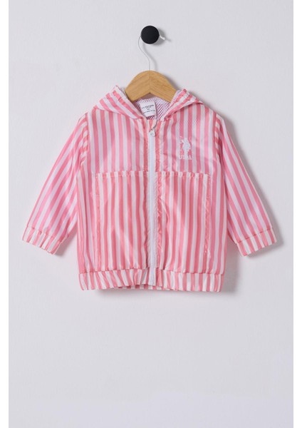 Kız Bebek Yağmurluk Pembe