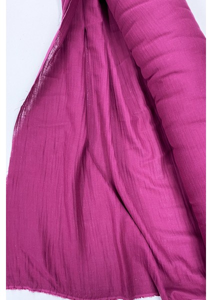 Çok Amaçlı Müslin Pamuklu Bebek Örtü ve Battaniye Kumaşı Müslin Bez Bordo 23