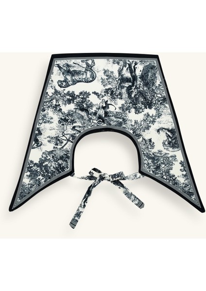 Toile De Jouy 1 Siyah Yakalık